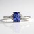 Anello in oro con Tanzanite AAA
