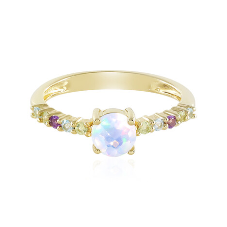 Welo-Opal-Silberring