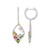 Boucles d'oreilles en argent et Tourmaline
