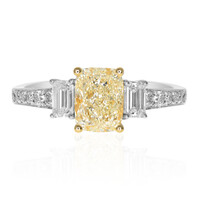 18K SI2 Yellow Diamond Gold Ring (CIRARI)