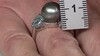 Zilveren ring met een Tahiti parel (TPC)