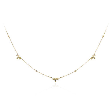 Collana in oro con Diamante SI2 (H) (CIRARI)