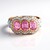 Anello in argento con Kunzite Brasiliana (Gems en Vogue)
