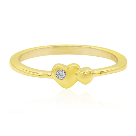 Gouden ring met een Diamant SI1 (G) (Annette)