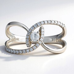 Anello in oro con Diamante SI2 (H)