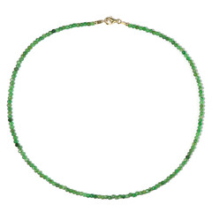 Collier en argent et Tsavorite de Tanzanie