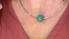 Colgante en plata con Amazonita (MONOSONO COLLECTION)