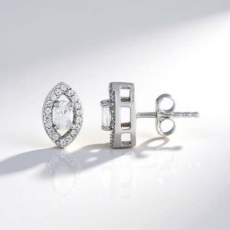 Orecchini in argento con Zircone