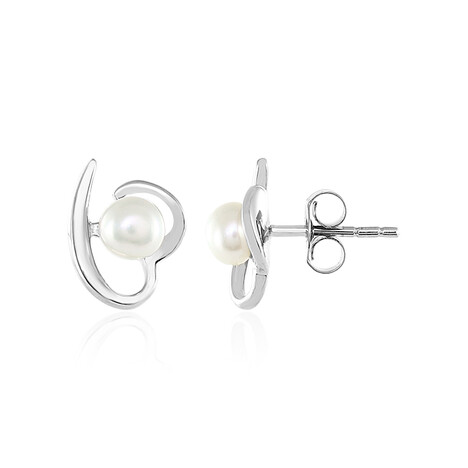 Orecchini in argento con Perla di Acqua Dolce