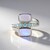 Bague en argent et Pierre de lune bleue (KM by Juwelo)