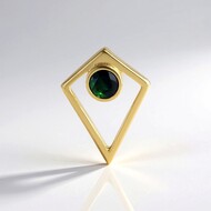 Ciondolo in argento con Opale Mezezo (Adela Silber)