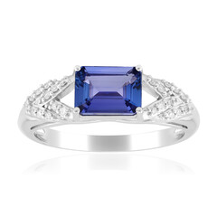 Anello in oro con Tanzanite AAA (de Melo)