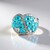 Bague en argent et Topaze Paraiba