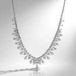 Collana in argento con Topazio Bianco (Adela Silber)