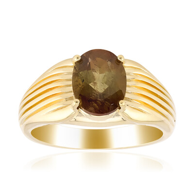 Bague en or et Andalousite
