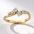 Anello in oro con Diamante SI1 (H) (CIRARI)