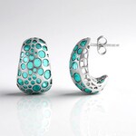 Orecchini in argento (Adela Silber)