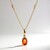 Collana in oro con Opale di Fuoco Messicano (CIRARI)