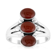Anillo en plata con Cornalina (Jones Lee)