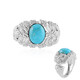 Anello in argento con Turchese (SAELOCANA)