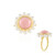 Anello in argento con Opale Rosa (de Melo Essence)