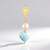 Ciondolo in argento con Larimar