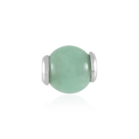 Pendentif en argent et Angélite verte (MONOSONO COLLECTION)