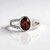 Anello in argento con Zircone Rosa