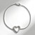 Bracciale in argento con Topazio Bianco