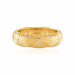 Anillo en plata con Diamante I3 champán (de Melo Essence)