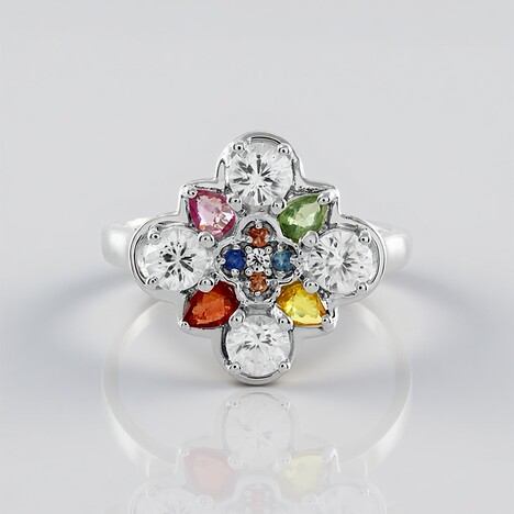 Anello in argento con Zircone