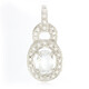 Pendentif en argent et Tourmaline cuprifère