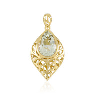 Grüner Amethyst-Silberanhänger (Ornaments by de Melo)