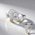 Anello in argento con Zircone (de Melo Essence)