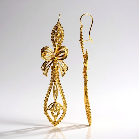 Orecchini in argento (Joias do Paraíso)