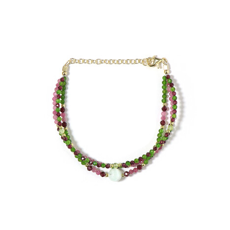 Edelstein-Silberarmband (Riya)