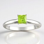 Anello in argento con Sfene