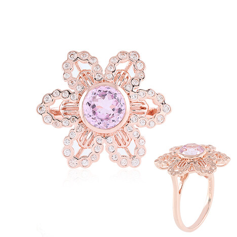 Kunzit-Silberring (SAELOCANA)