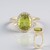 Anello in oro con Sfene (AMAYANI)