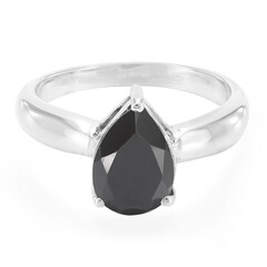 Anello in argento con Granato Mozambico