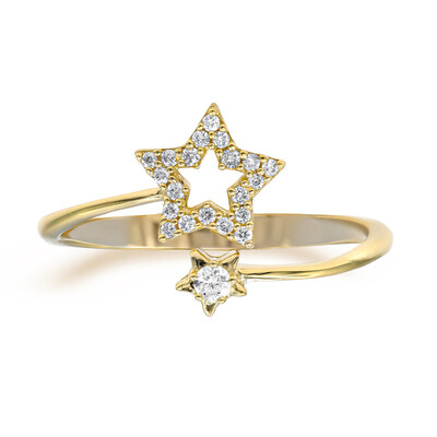 Anello in oro con Diamante I1 (H) (CIRARI)