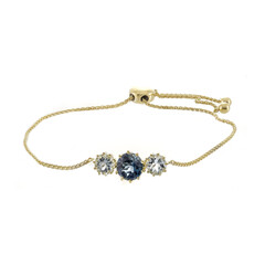 10K London Blue Topaz Gold Bracelet
