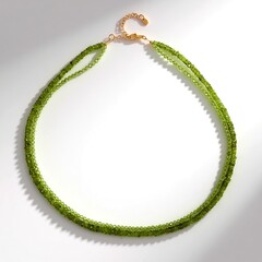 Collana in argento con Peridoto