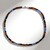 Collana in argento con Onice Nero