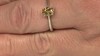 Anillo en plata con Berilo amarillo