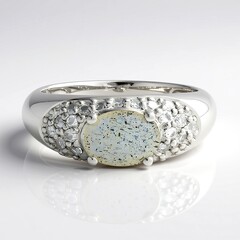 Anello in argento con Labradorite