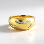 Anello in argento con Zircone