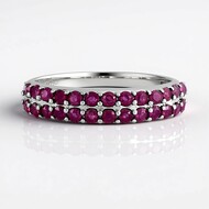 Madagascar Ruby Silver Ring