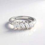Anello in argento con Zircone