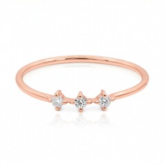 Gouden ring met Diamanten SI1 (G) (Annette)